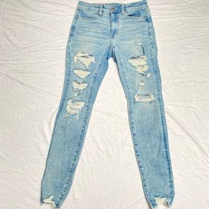 american eagle size 4 skinny jeans